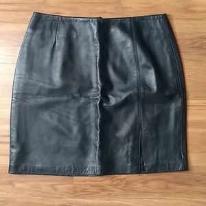 Genuine Leather Alfani Skirt
